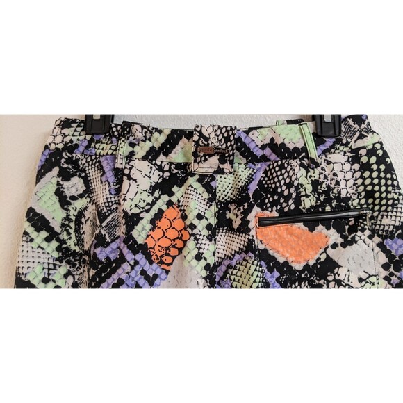 Ladies JAMIE SADOCK Multicolored Snake Pattern Golf Athletic Skirt Size 2 - Picture 8 of 16